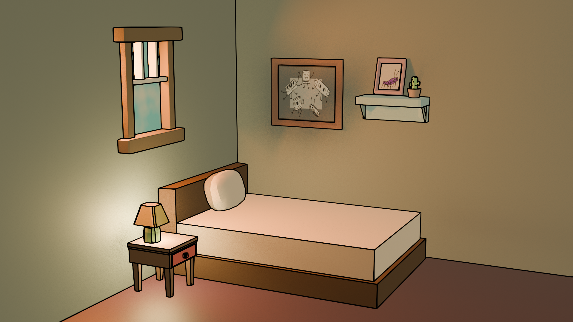 Silicon Sam background model 1